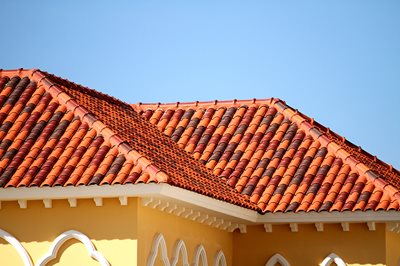 Composite spanish roof tiles